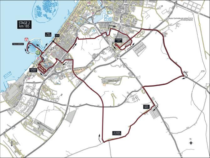 Stage 2 of the 2015 Dubai Tour
