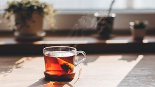 How to stop anxiety ruining your sleep, according to a psychologist: a cup of herbal tea, used as part of a pre-bedtime routine to relax