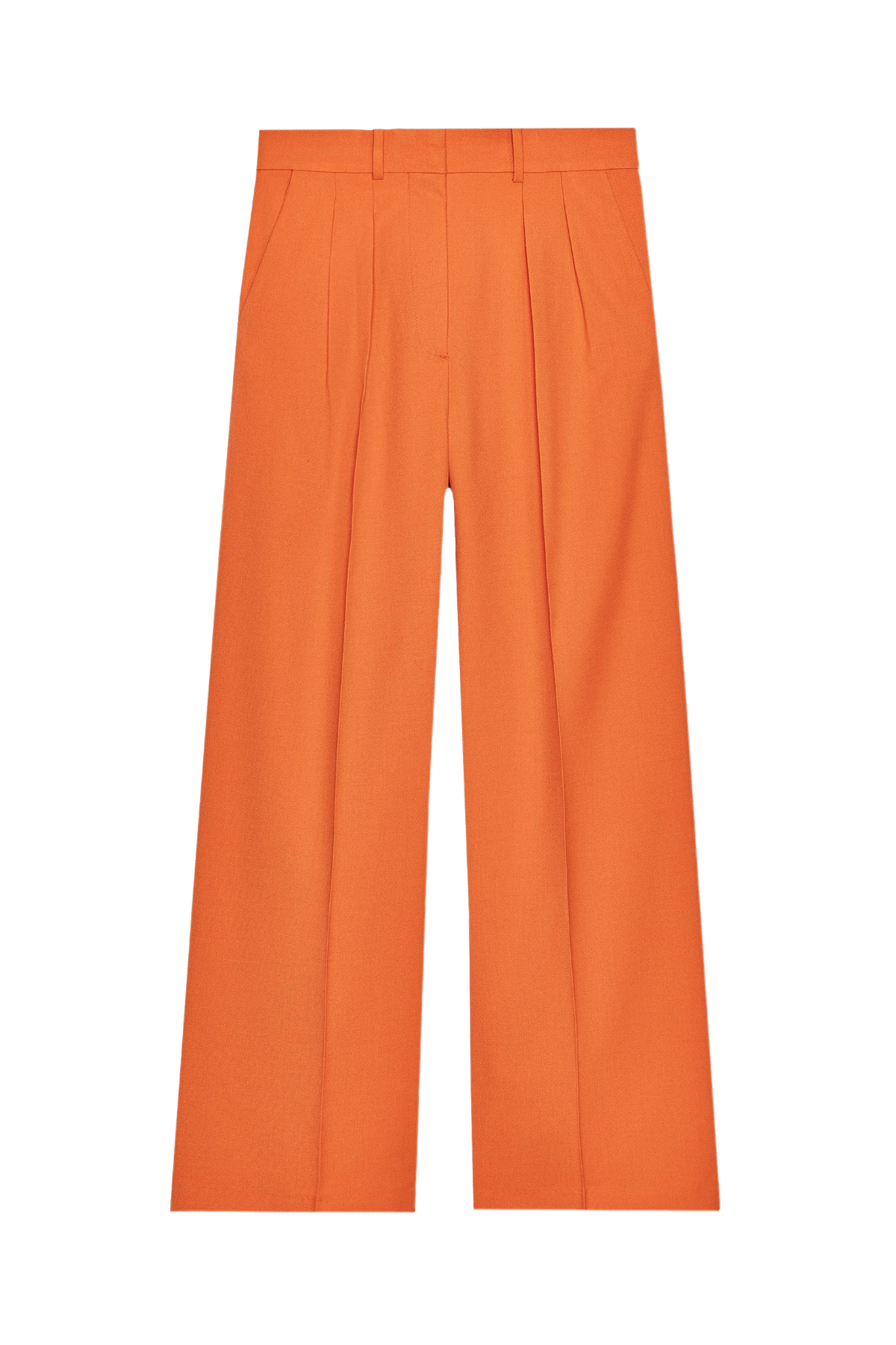 ZARA ZW Collection Wide Leg Pleated Pants