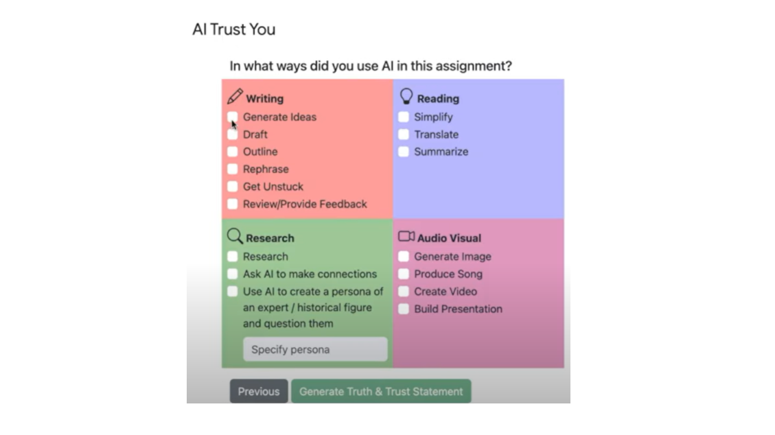 AI Trust You