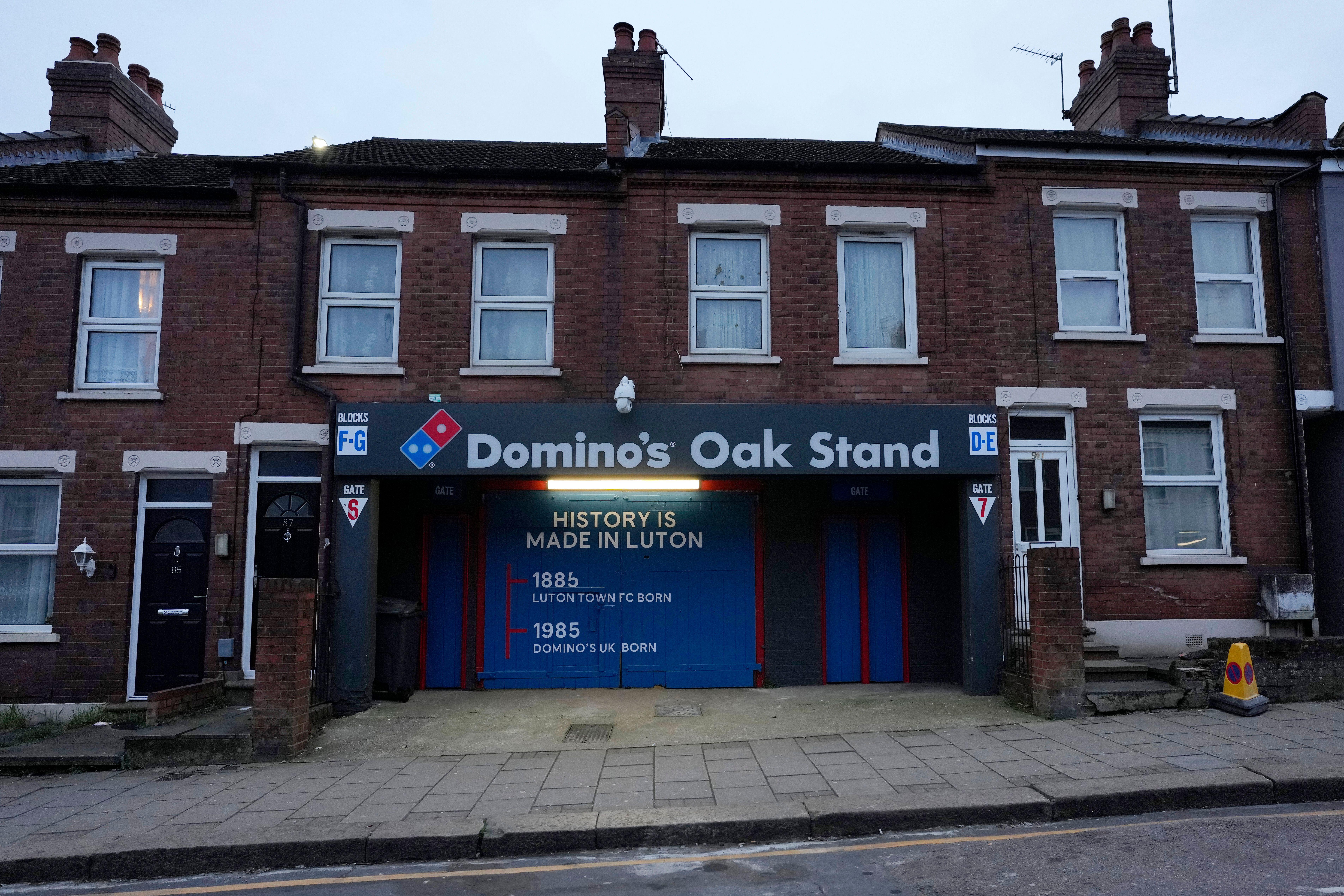 The Oak Stand at Kenilworth Road