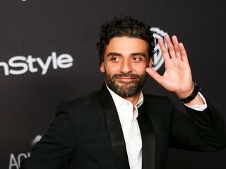 Oscar Isaac At The Golden Globes After Party