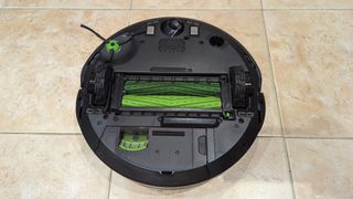 The underside of the Roomba Combo J9 Plus