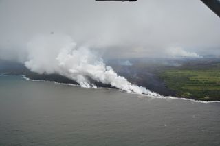 Kilauea ocean May 20
