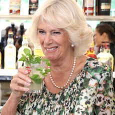 King Charles and Queen Camilla laugh while drinking mojitos in Havana, Cuba on March 27, 2019