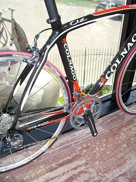 The curved seat stays of the CLX are said to improve braking performance as well as rider comfort.