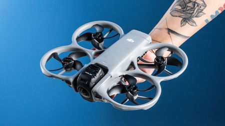 A DJI Avata 360 360-degree drone