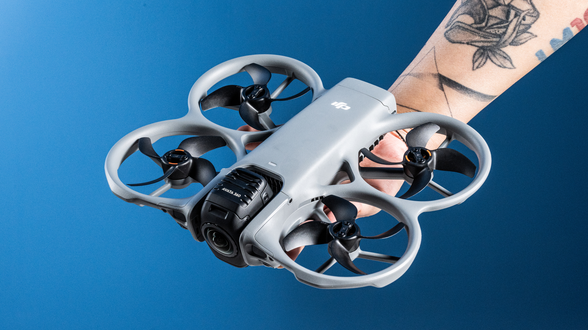 A DJI Avata 360 360-degree drone