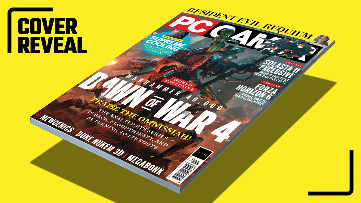 PC Gamer magazine's new issue is on sale now: Warhammer 40,000: Dawn of War 4