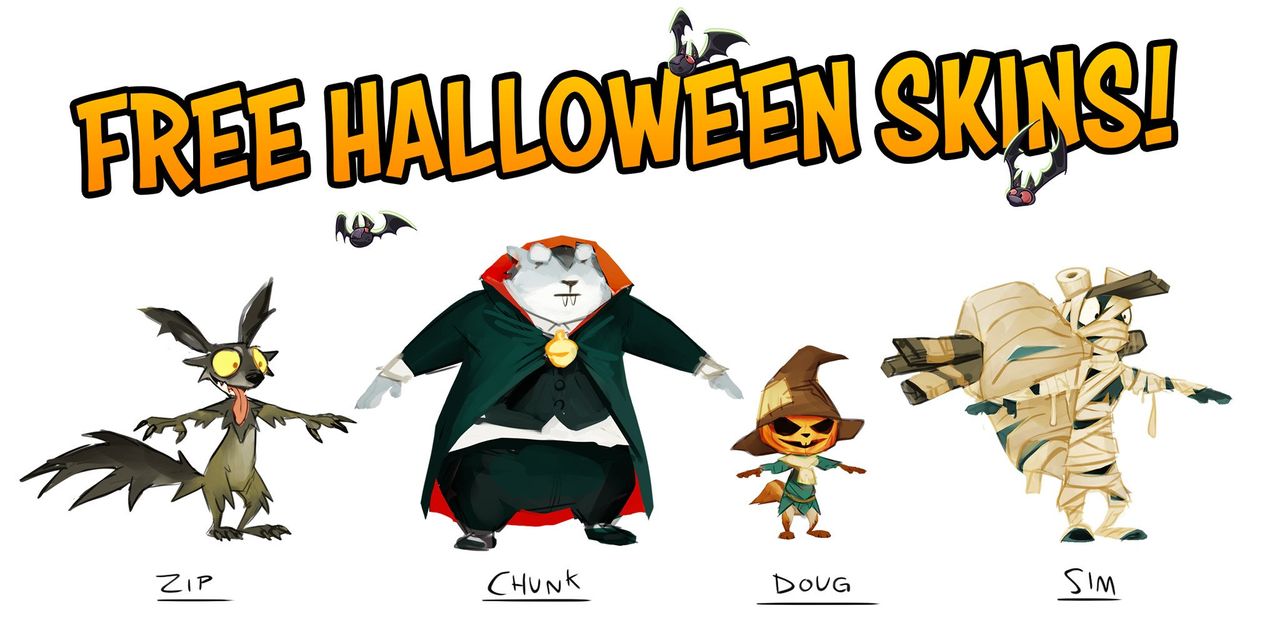 Acron Free Halloween Skins