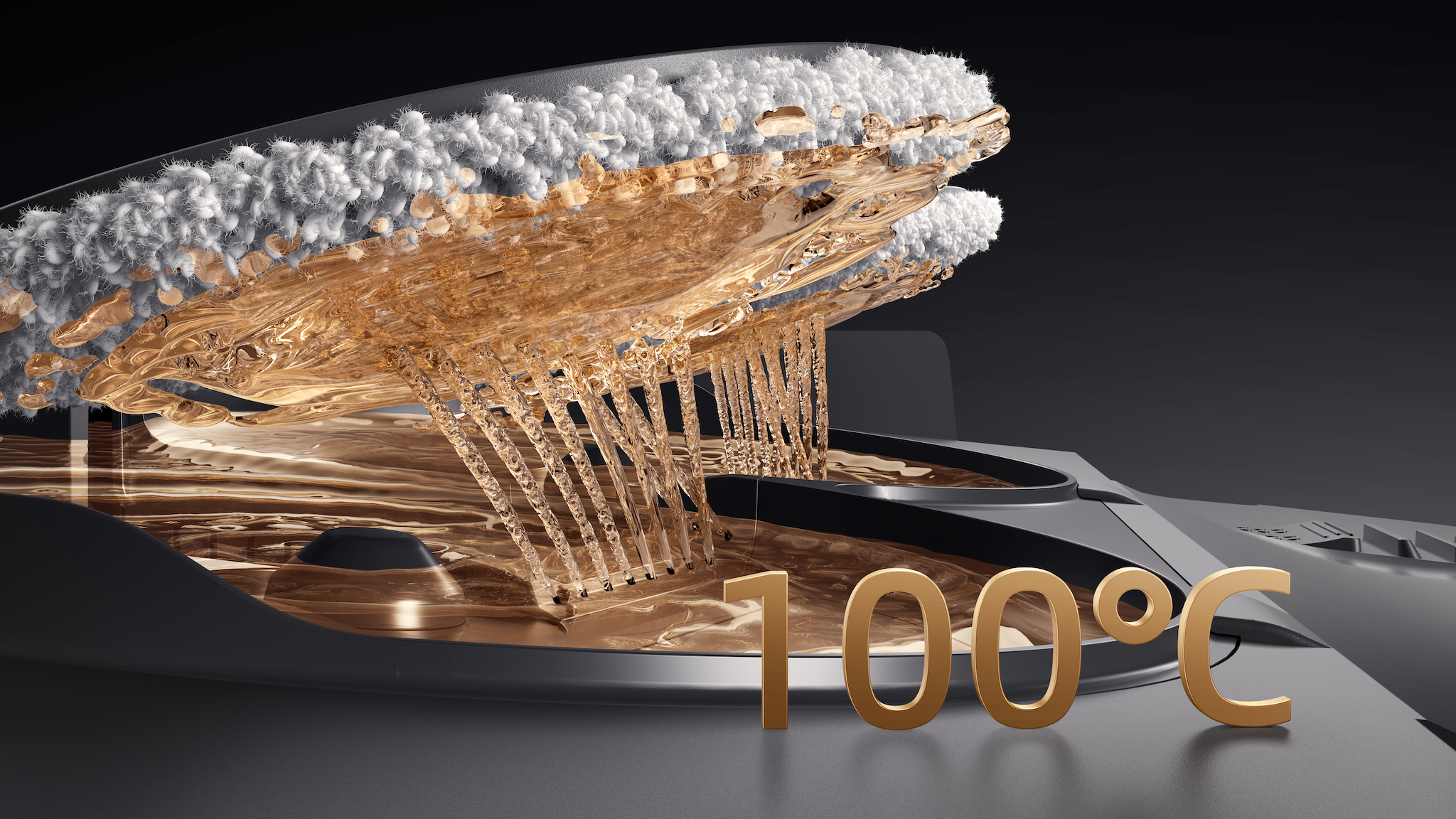 Promotional image showing the Dreame X60 Pro Ultra Complete in action