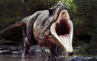 New evidence suggests T. rex's tongue would have been fixed to the bottom of its mouth, like that of a crocodile or alligator.