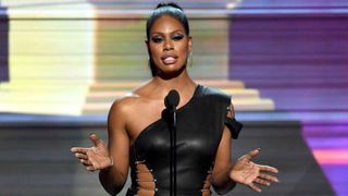 Laverne Cox at the Grammys