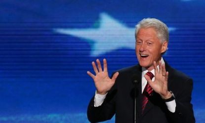At the DNC, Bill Clinton claimed that since 1961, 18 million more jobs were created when Democrats were in the White House than when Republicans were in charge. He's right. But is he wrong to