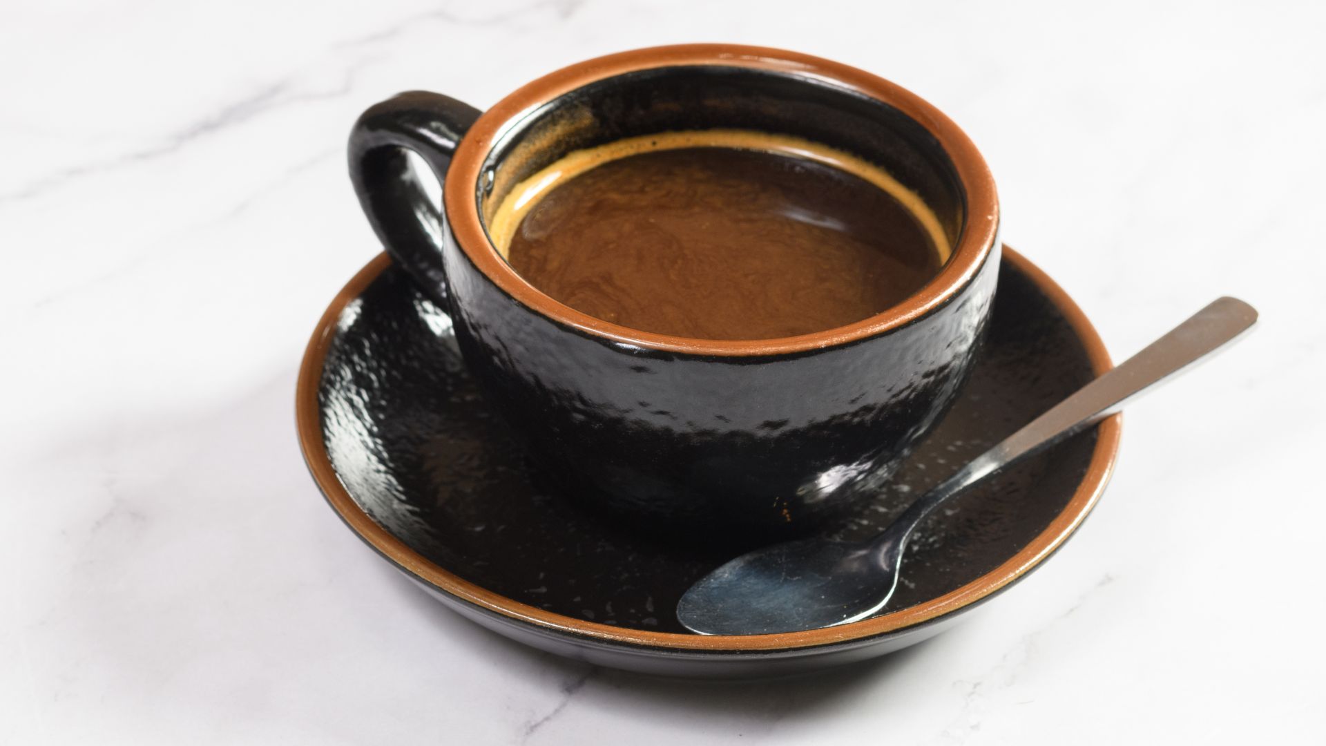 Cup of black coffee