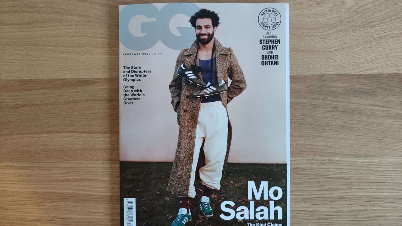 Picture of a magazine taken using the Realme GT 2 Pro