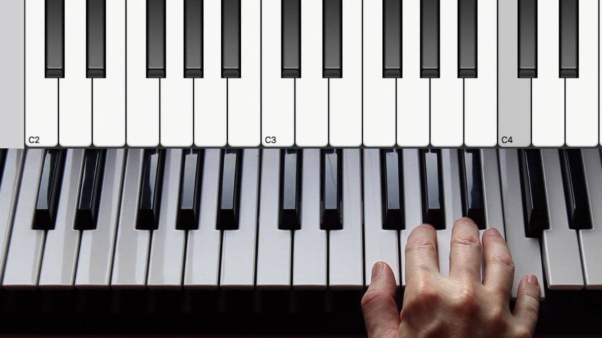 How to play a C major scale on a MIDI keyboard MusicRadar