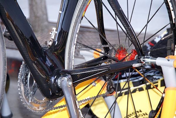 The Look 496 bears a particularly unique-looking bottom bracket area&hellip;