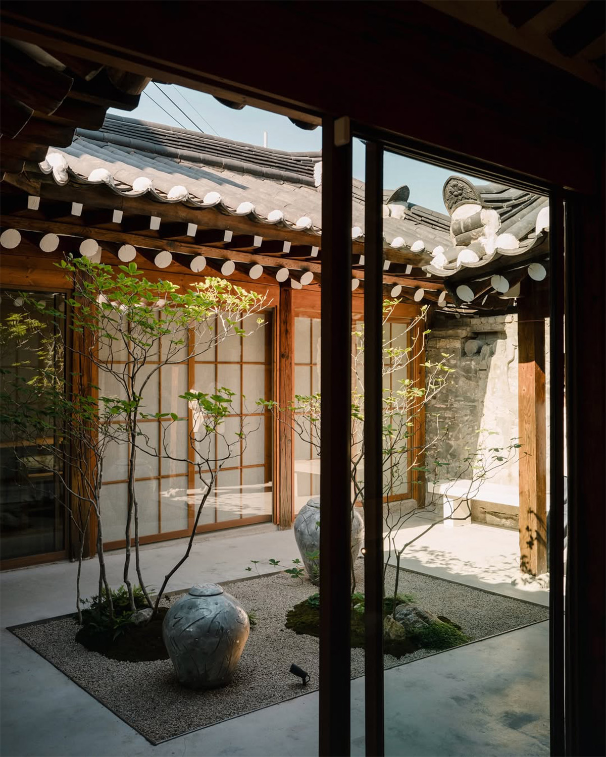 A Japanese courtyard captured by Erica Choi