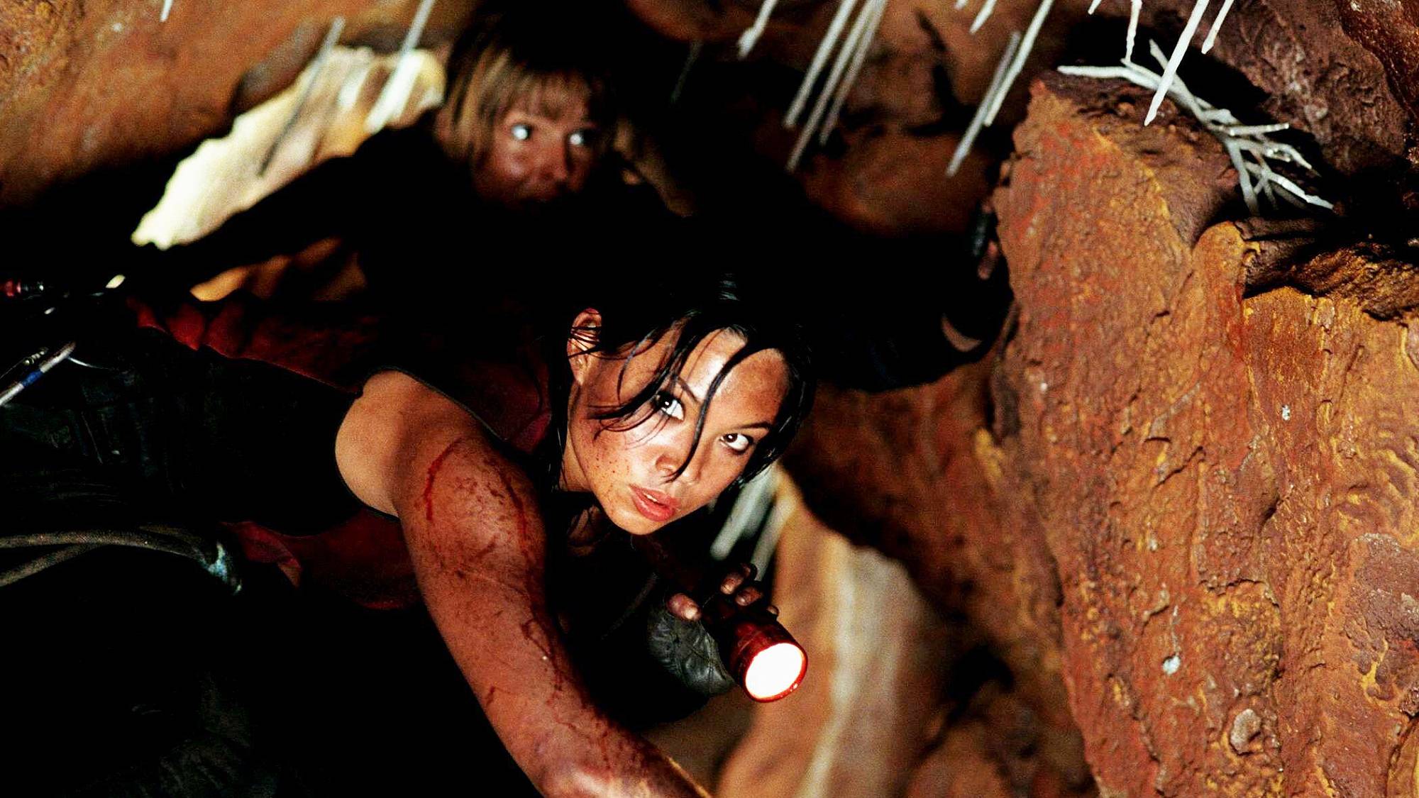 Natalie Mendoza in &quot;The Descent&quot; movie (2005)
