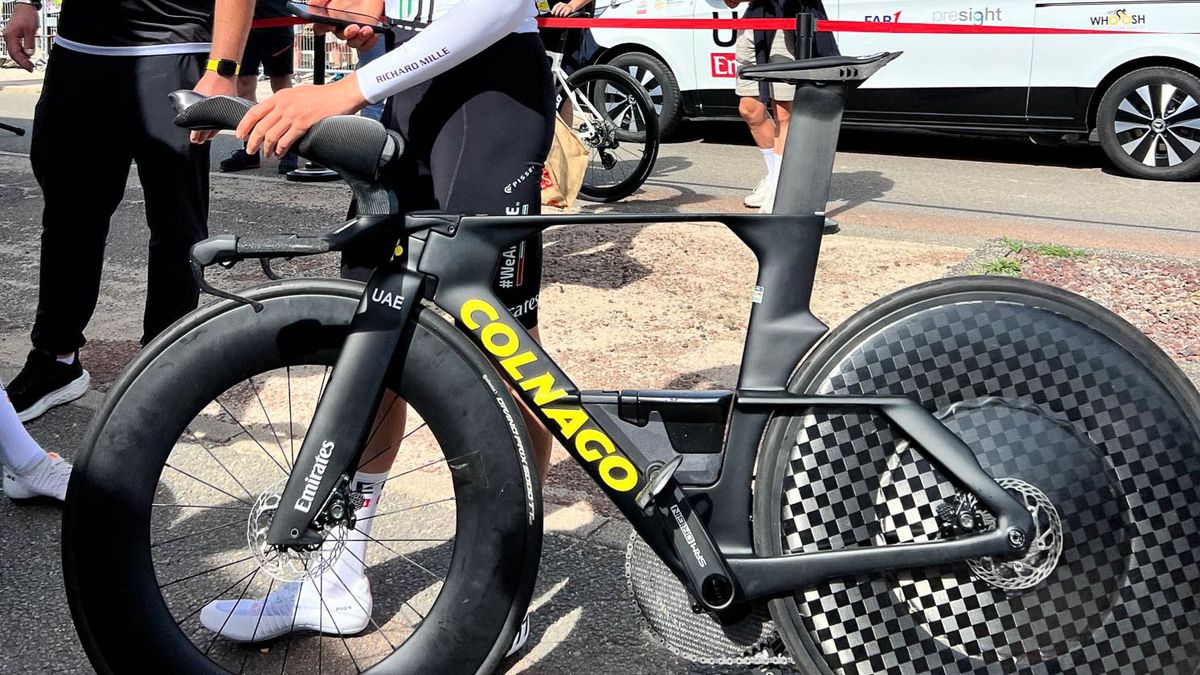 Tadej Pogacar&#039;s TT bike