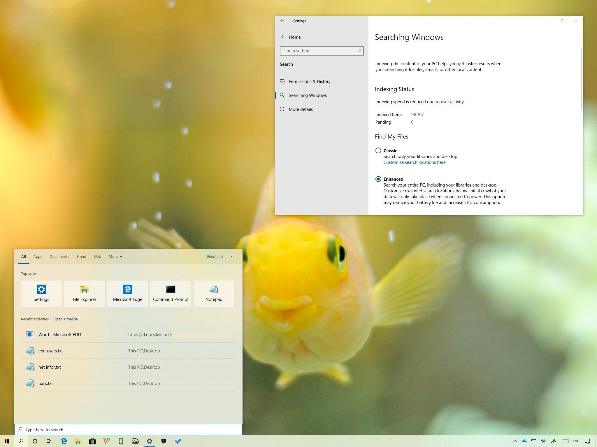 How to use Search instead of Cortana on Windows 10 May 2019 Update ...