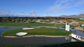 TPC Scottsdale's 15th green