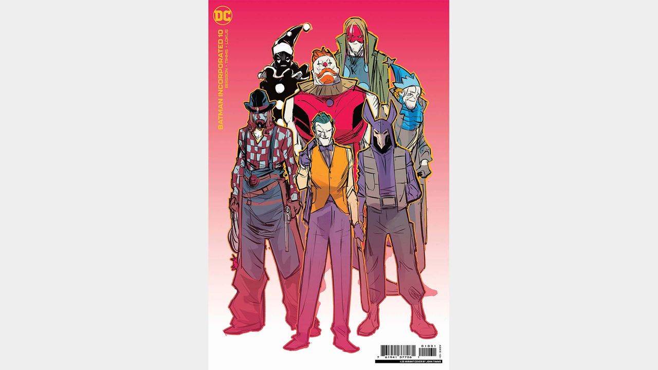 The Joker and a gang of thugs