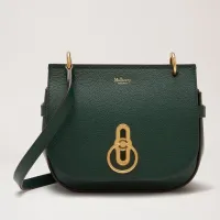 Mulberry Small Amberley Classic Grain Leather Satchel Bag, £895 ($1113) | John Lewis