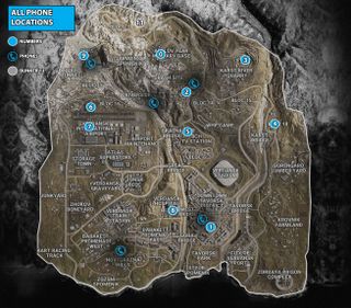 Warzone bunker 11 phone locations