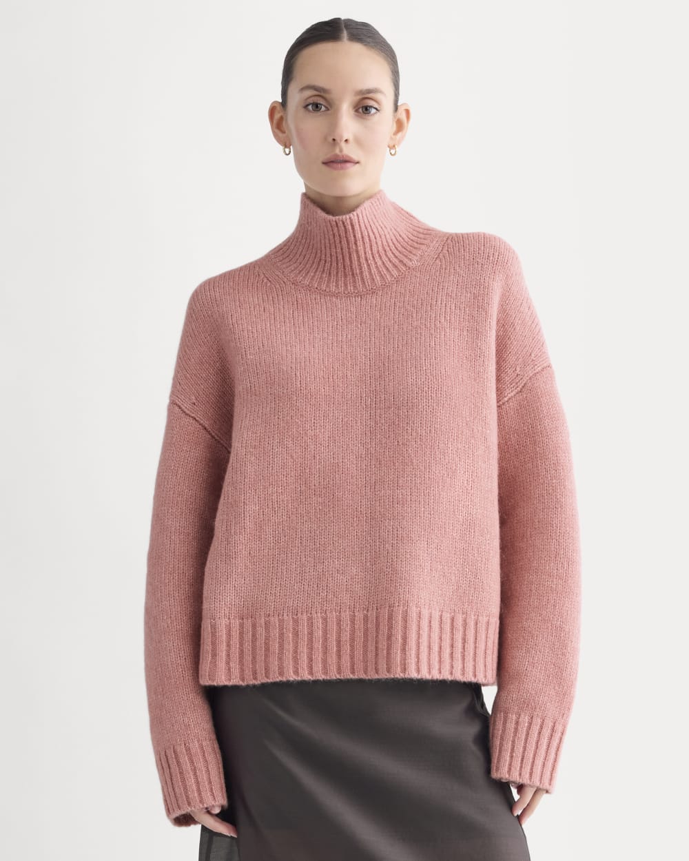 The Cloud Oversized Turtleneck | Ash Rose - Xxs