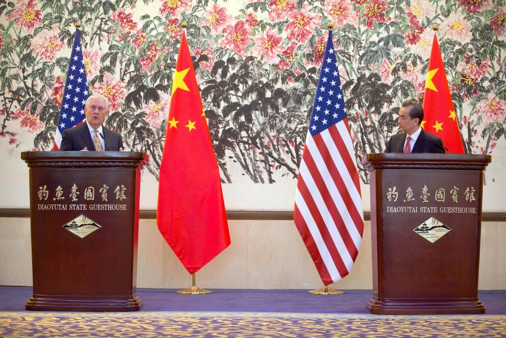 Secretary of State Rex Tillerson in China