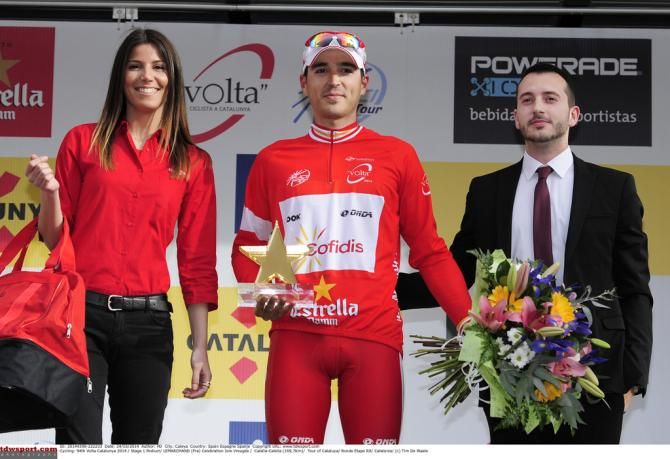 Romain Lemarchand (Cofidis) also holds the Mountains classification jersey