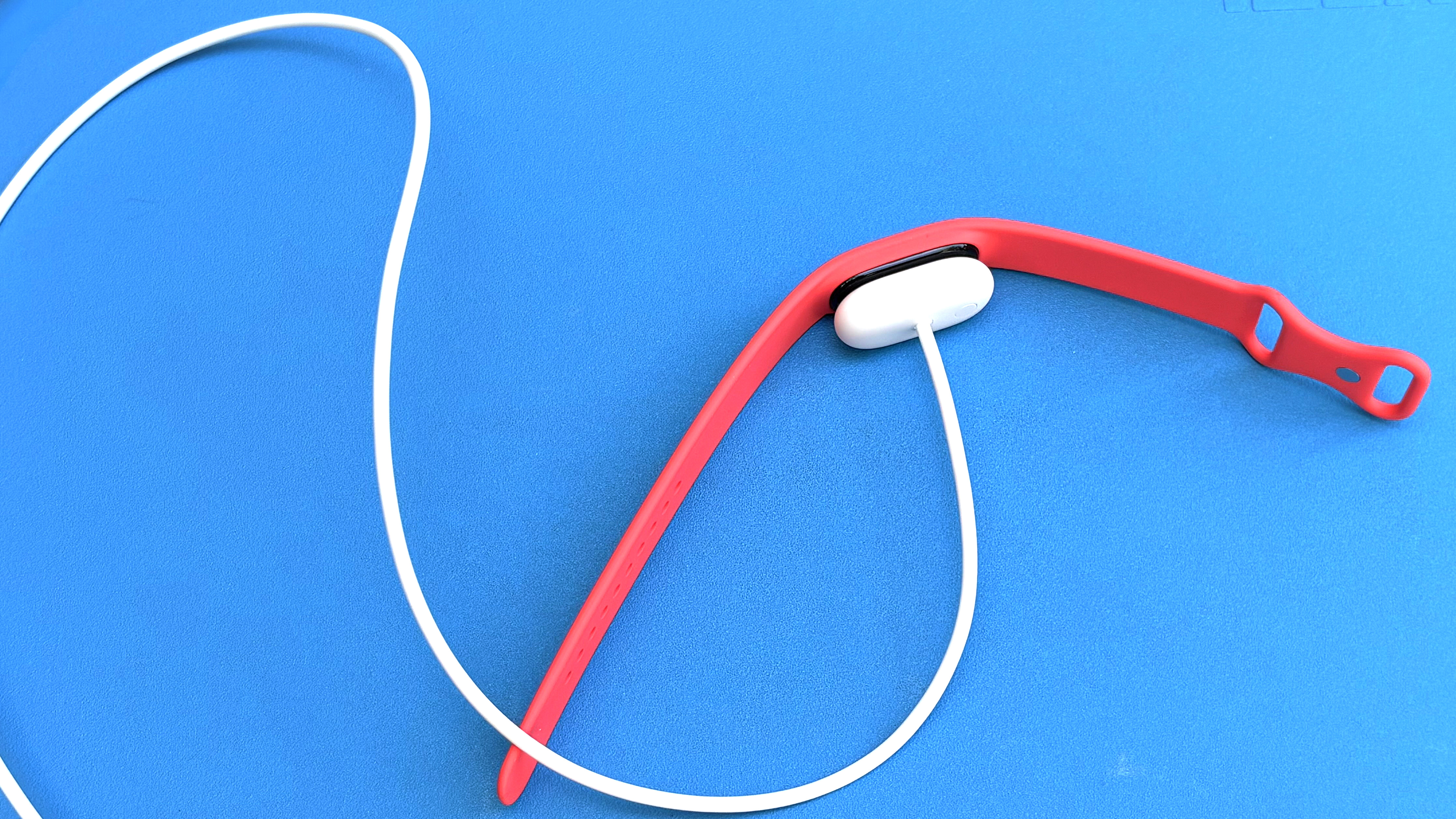 Close-up of the Fitbit Air
