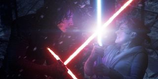 Kylo Ren vs Rey The Force Awakens Star Wars