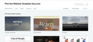 Wix template page