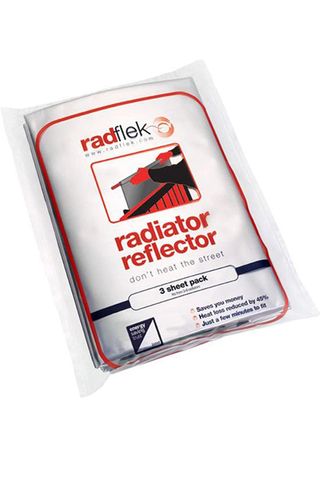 Radiator reflectors in packet 