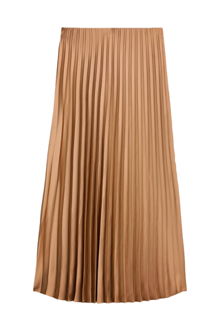 J.Crew Gwyneth Pleated Slip Skirt