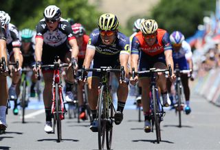 Caleb Ewan wins stage 1 of the Tour Down Under