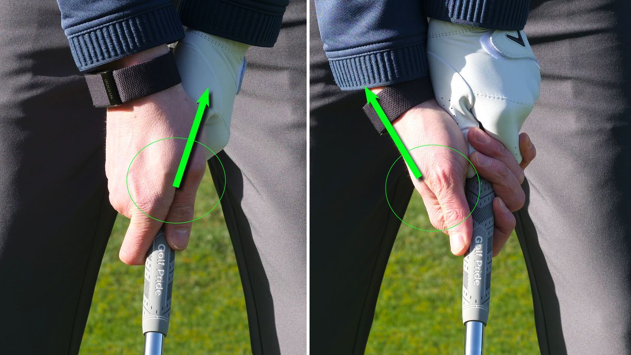 Strong Vs Weak Golf Grip 