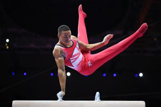 The World Artistic Gymnastics Championships 2022 sees Britain's Joe Fraser looking for golds.