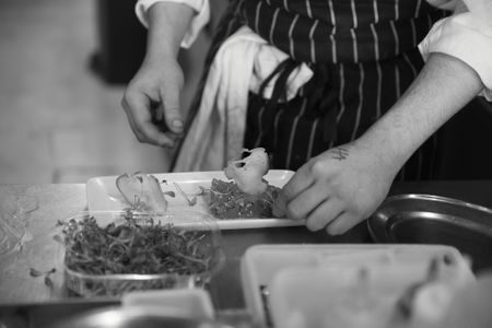 Plates of tuna tartare by London restaurant Escocesa