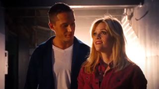 Tom Hardy and Reese Witherspoon in This Means War.