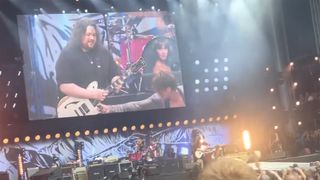 Wolfgang Van Halen performing live
