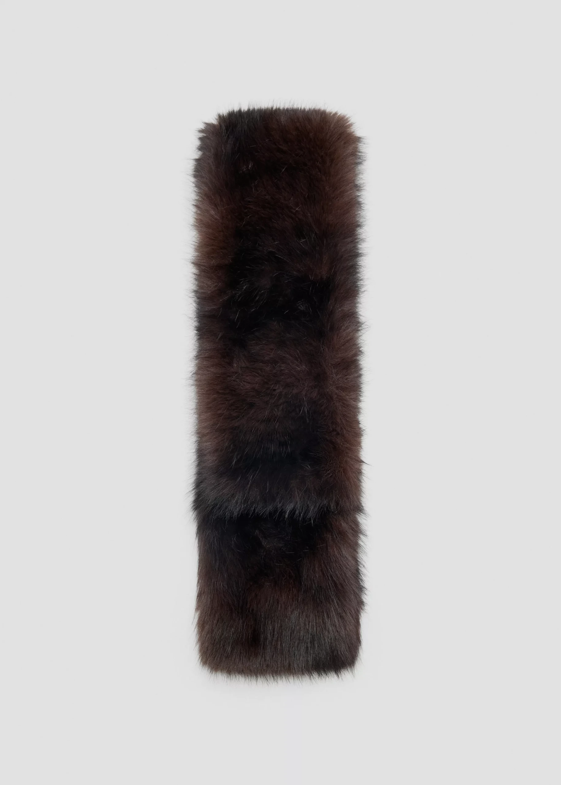 Cross-Front Faux-Fur Scarf - Teen | Mango Usa
