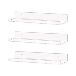 Acrylic shelves 15 inch cut out