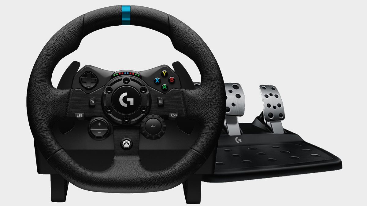Logitech G923 xbox steering wheel