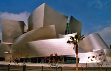 Frank Gehry's Walt Disney concert hall Los Angeles