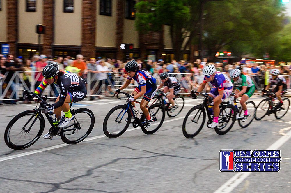 The women's race