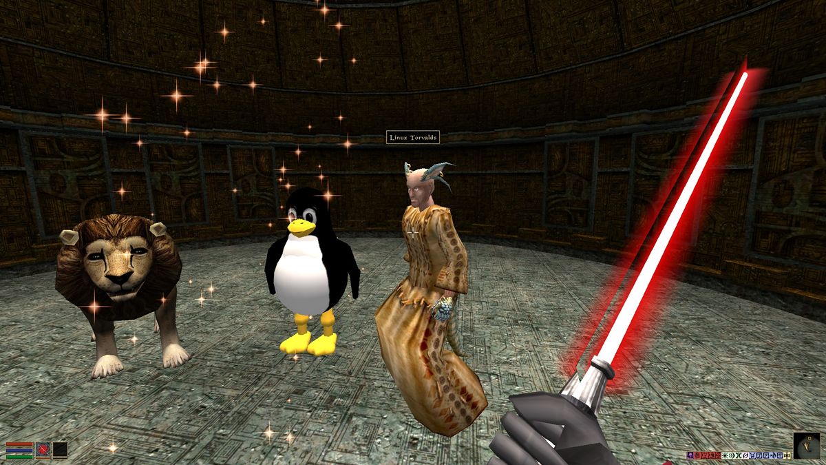 looking at "Linux Torvalis" and modded NPCs in Morrowind